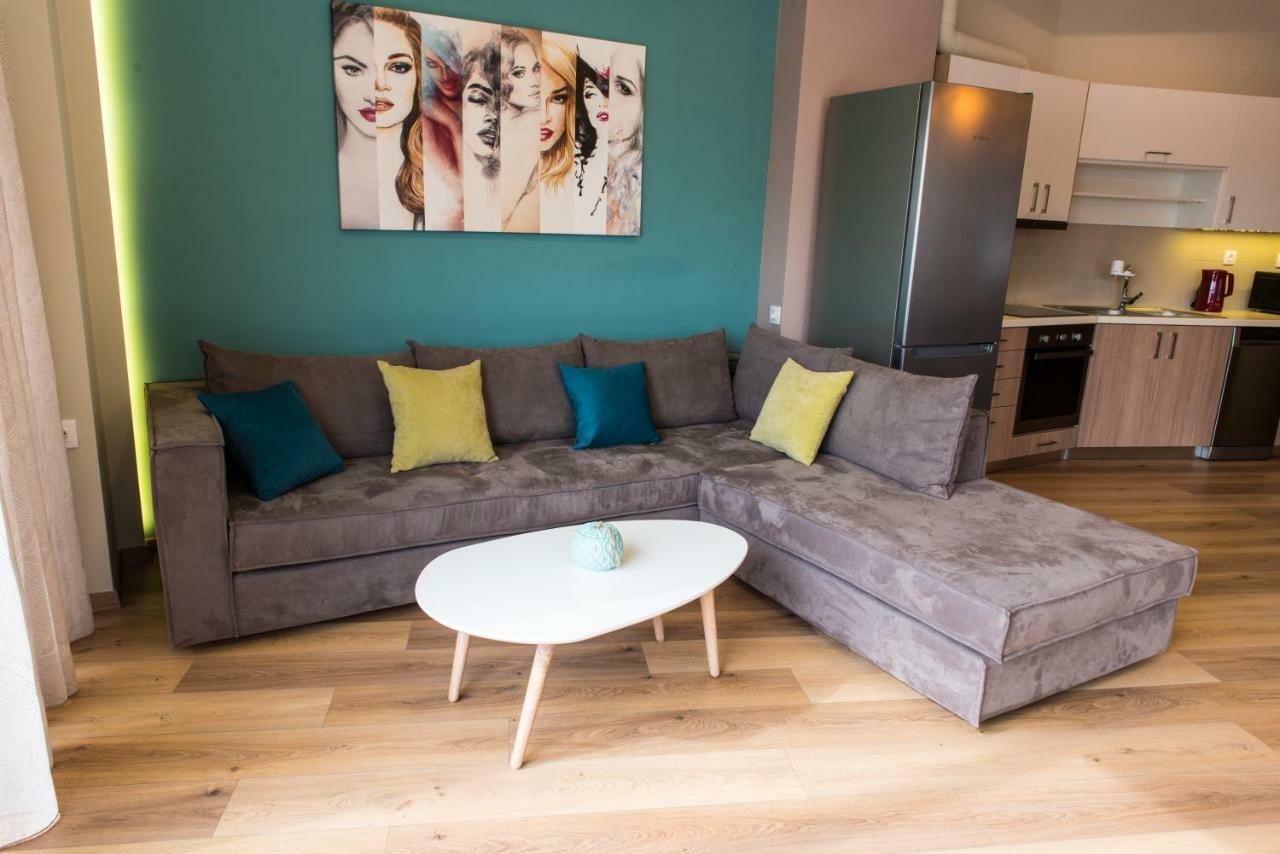 Euphoria Luxury Apartment Hriszí Aktí Haniá Kültér fotó